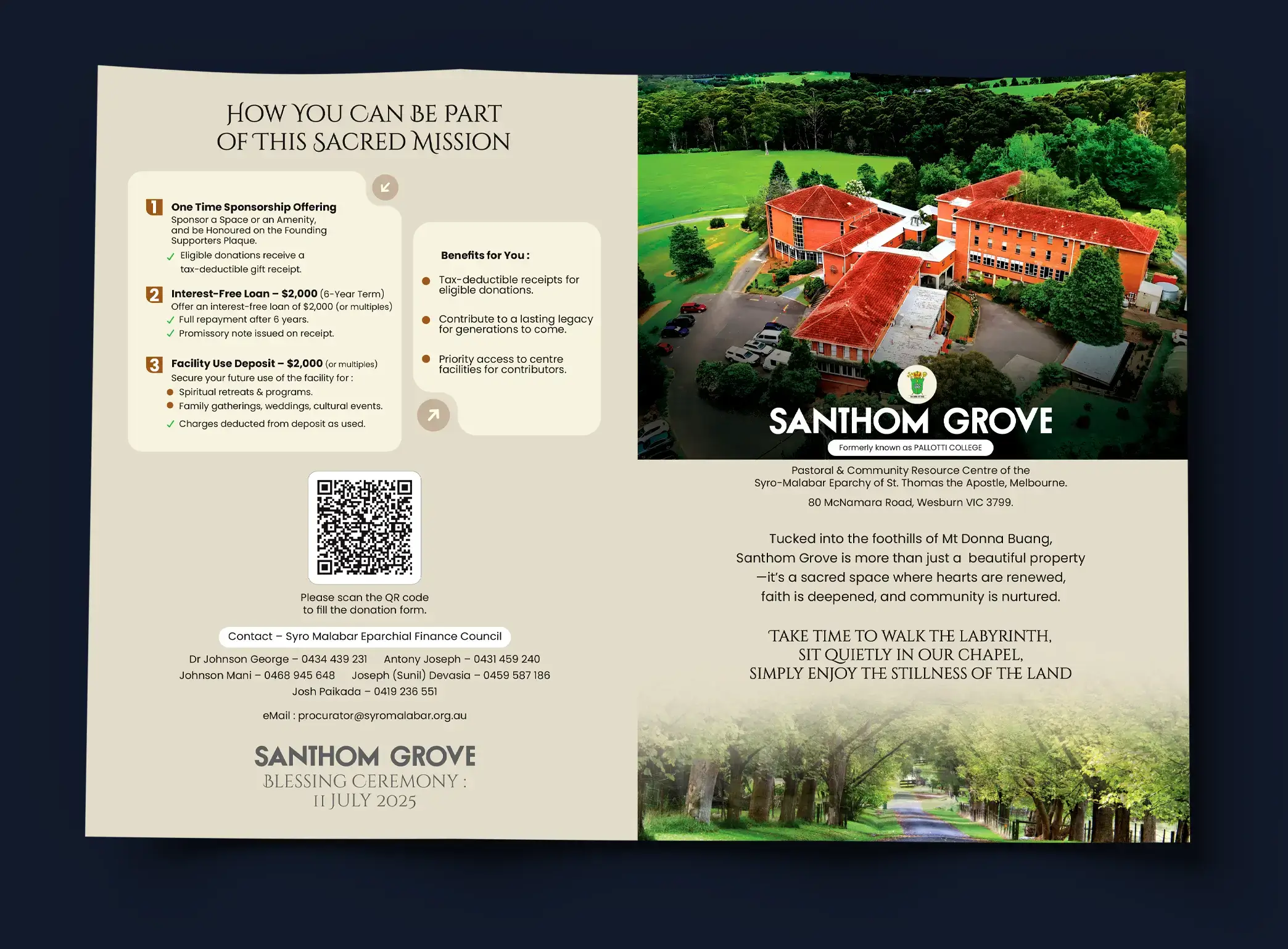 Brochure design Santhom Melbourne Flyer design Santhom Melbourne