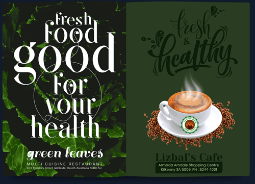 Pagelayout design Freshfood  Book page layout fresh food for a healthy lifestyle.