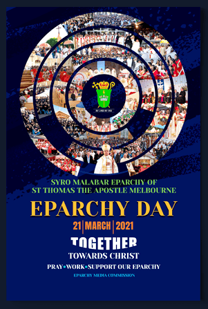 Poster Design Eparchyday Poster design Eparchy Day Syro Malabar Church Australia.